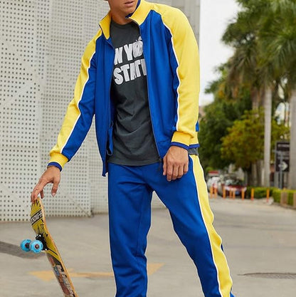 Conjunto Deportivo Hombre Chaqueta Cremallera y Pantalón