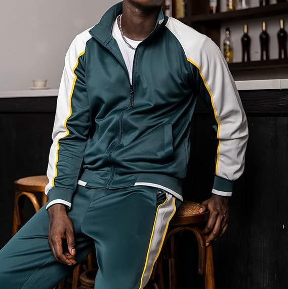 Conjunto Deportivo Hombre Chaqueta Cremallera y Pantalón