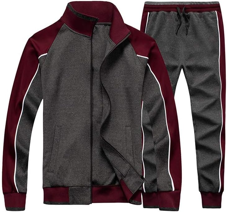 Conjunto Deportivo Hombre Chaqueta Cremallera y Pantalón