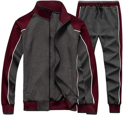 Conjunto Deportivo Hombre Chaqueta Cremallera y Pantalón