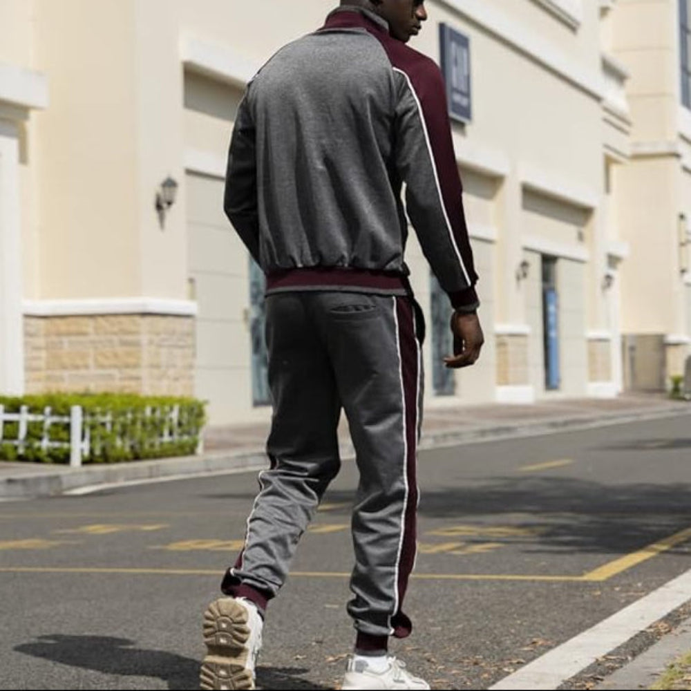 Conjunto Deportivo Hombre Chaqueta Cremallera y Pantalón