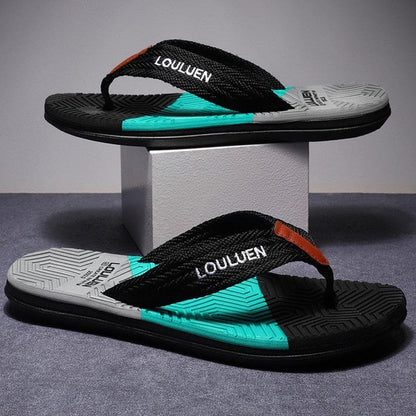 Chanclas Hombre Plantilla Ergonómica Tiras Textil