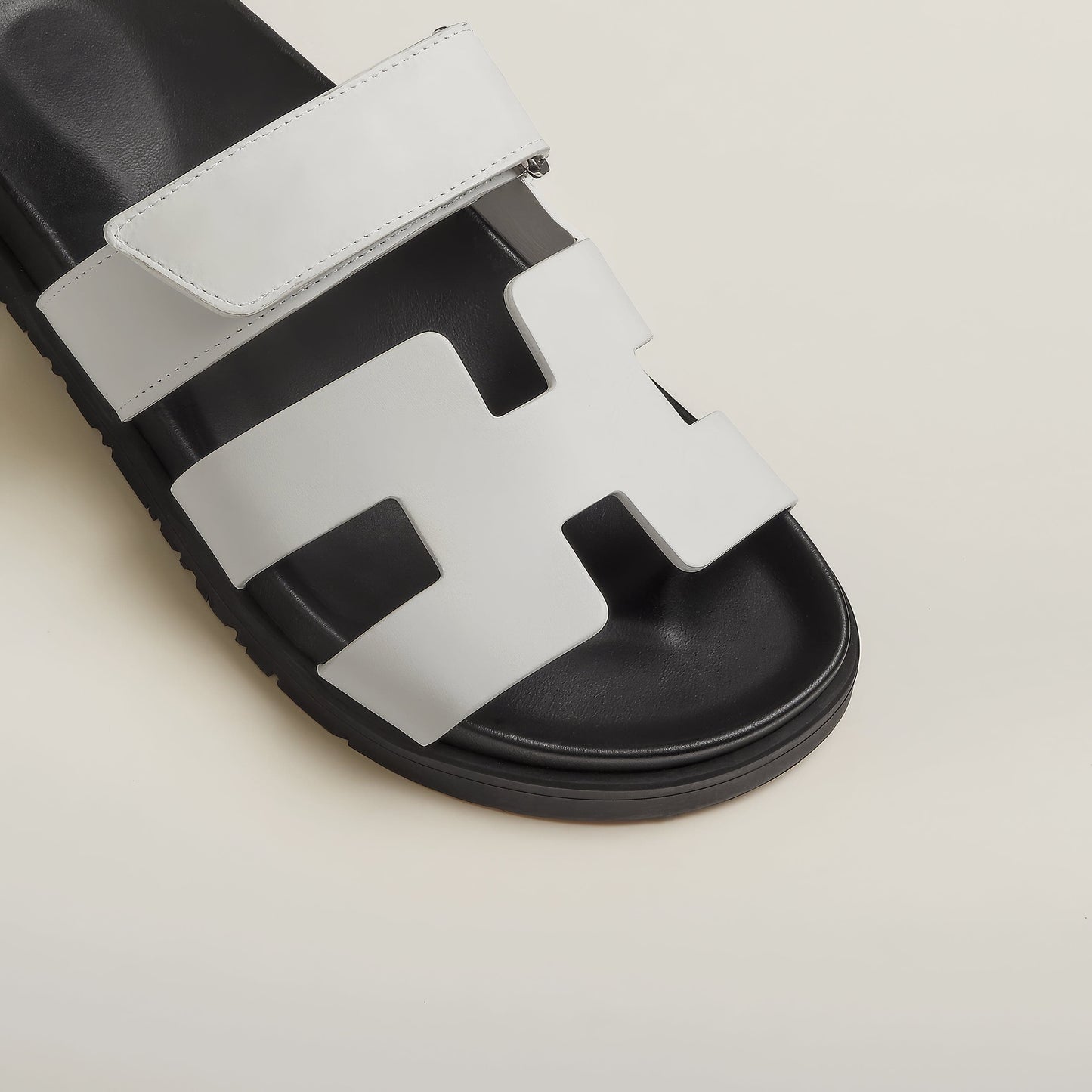 Sandalias Plataforma Mujer Doble Tira Cierre Contacto