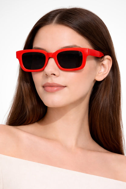 Gafas de sol mujer montura rectangular estilo retro - Mavetta