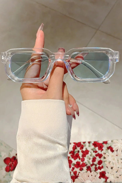 Gafas de sol mujer montura rectangular estilo retro