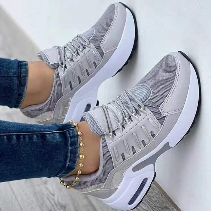Zapatillas Running Mujer Suela Gruesa Diseño Casual - Mavetta