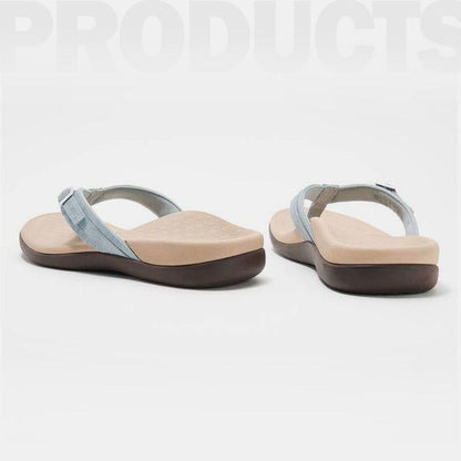Chanclas Mujer con Hebilla Ajustable Plantilla Contorneada