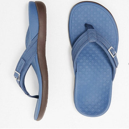 Chanclas Mujer con Hebilla Ajustable Plantilla Contorneada