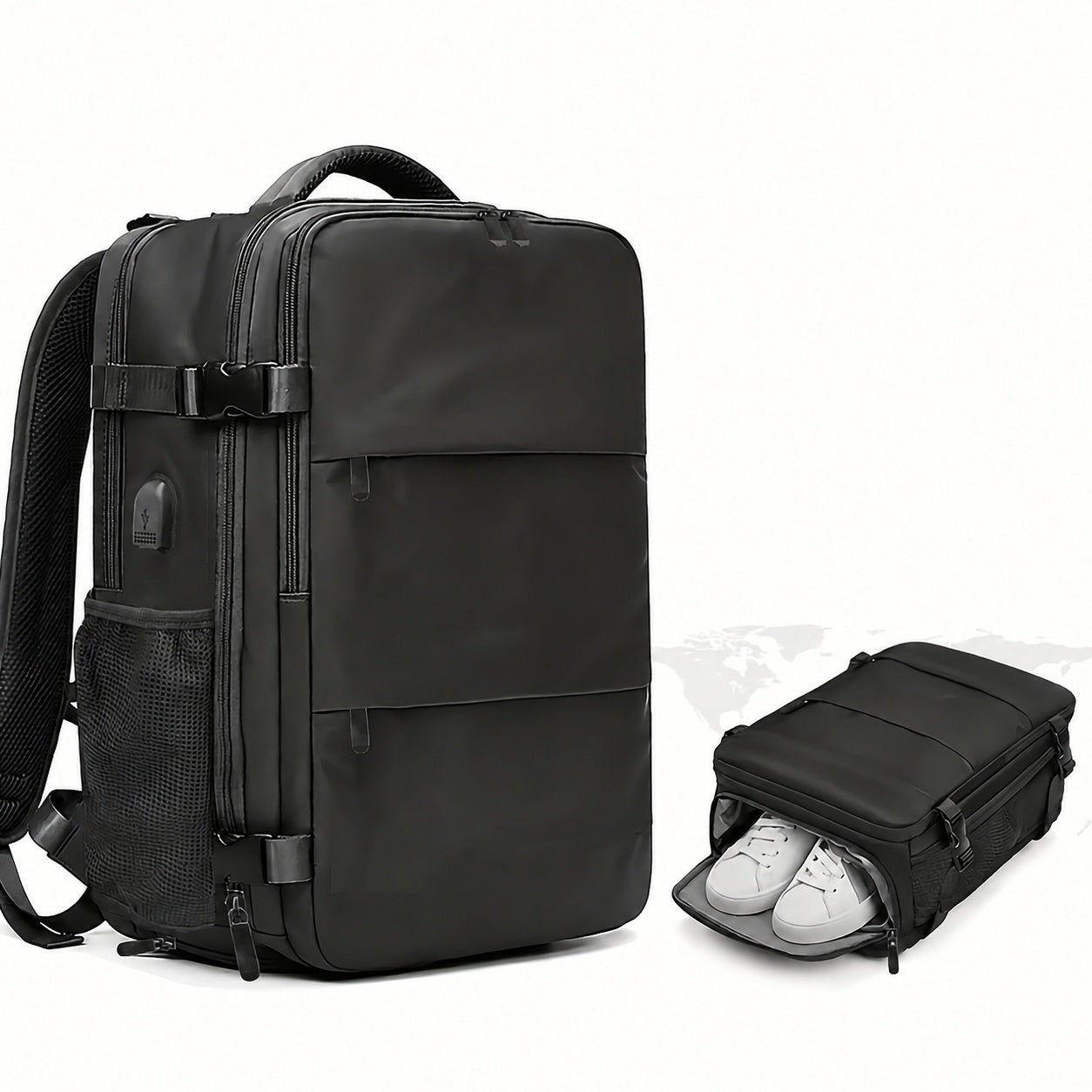 Mochila Viaje Unisex con Compartimento para Calzado - Mavetta