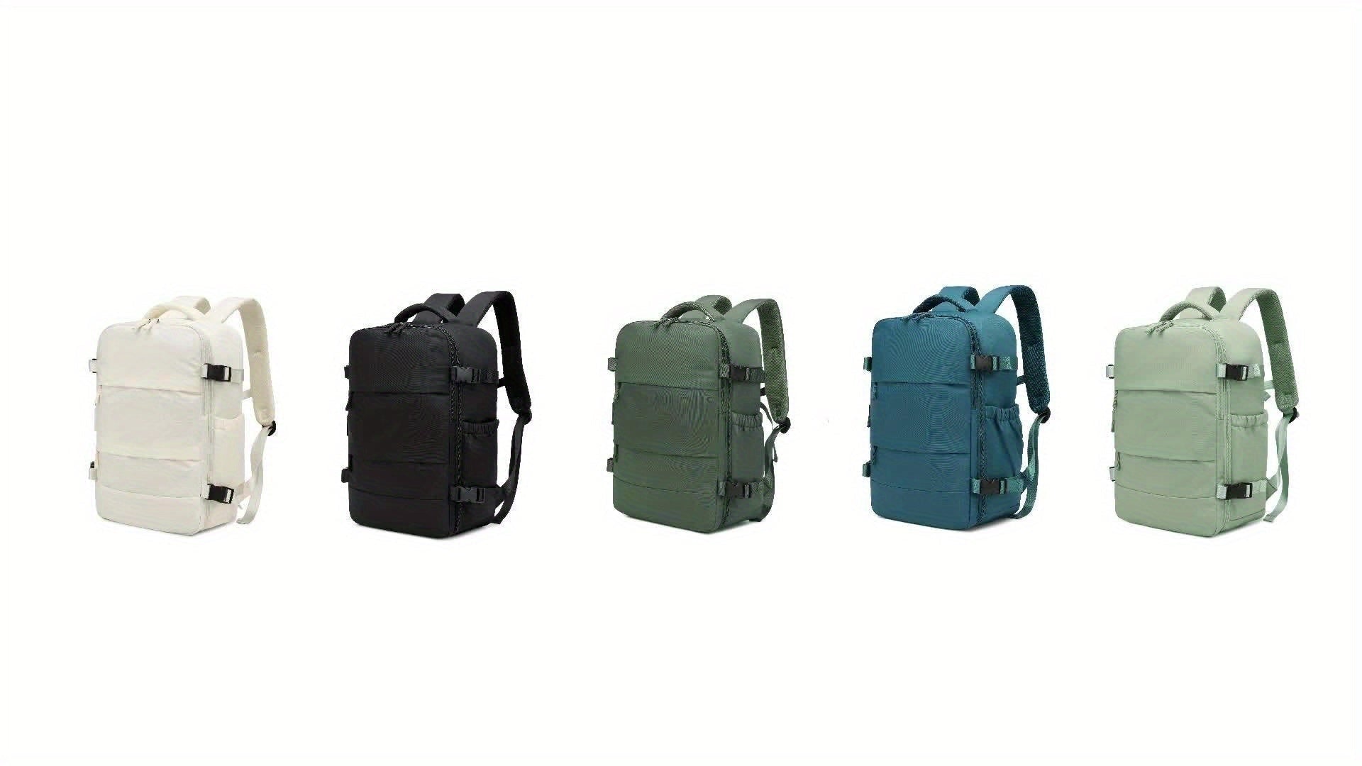 Mochila de Viaje con Compresión al Vacío Hombre Multifuncional