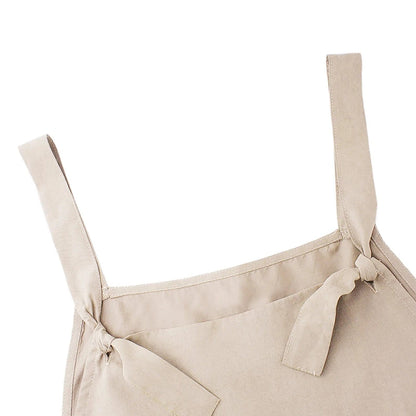 Mono Casual Mujer Algodón y Lino Ligero Ajuste Natural