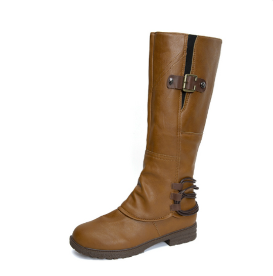 Botas Mujer de Cuero Altas hasta la Rodilla