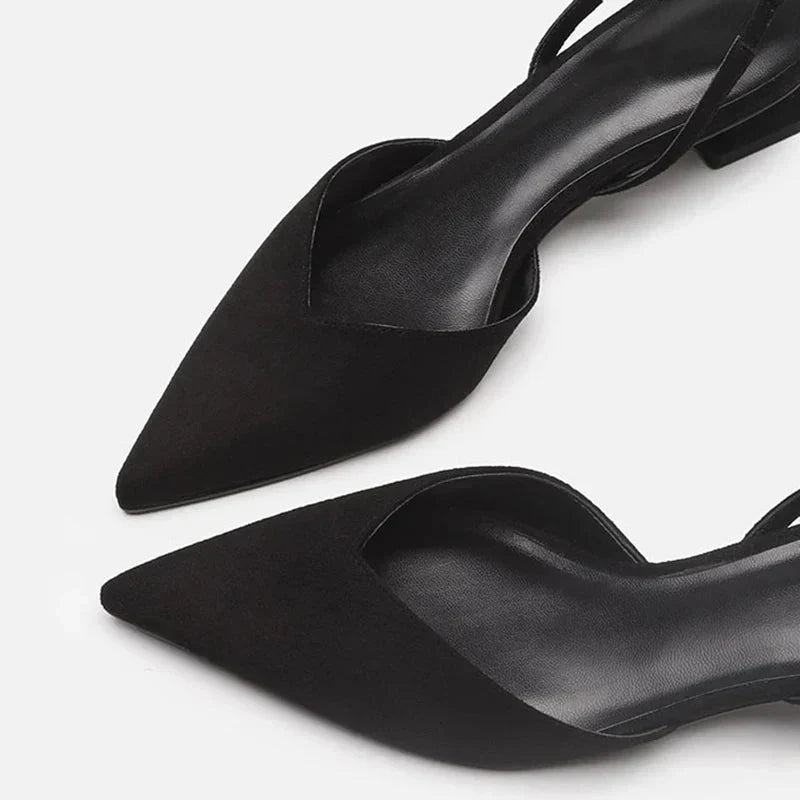 Zapatos Tacón Mujer Estilizado Slingback Slimstrap