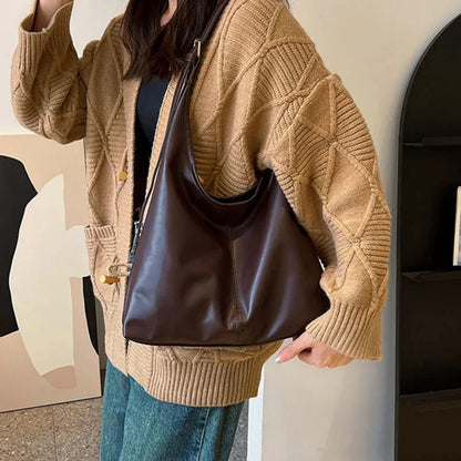 Bolso de hombro mujer diseño atemporal amplio