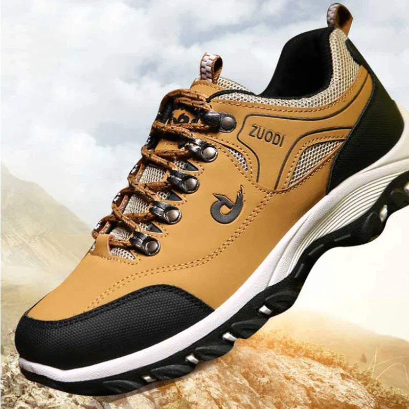 Zapatos Senderismo Hombre Resistente Ajuste Seguro