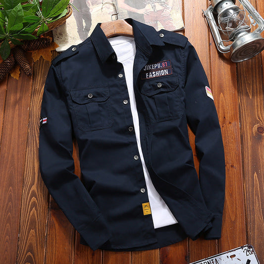 Chaqueta Hombre Tactica Invierno Botones Ajuste Funcional - Mavetta