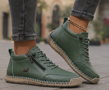 Zapatillas ortopédicas mujer con cremallera cómodas