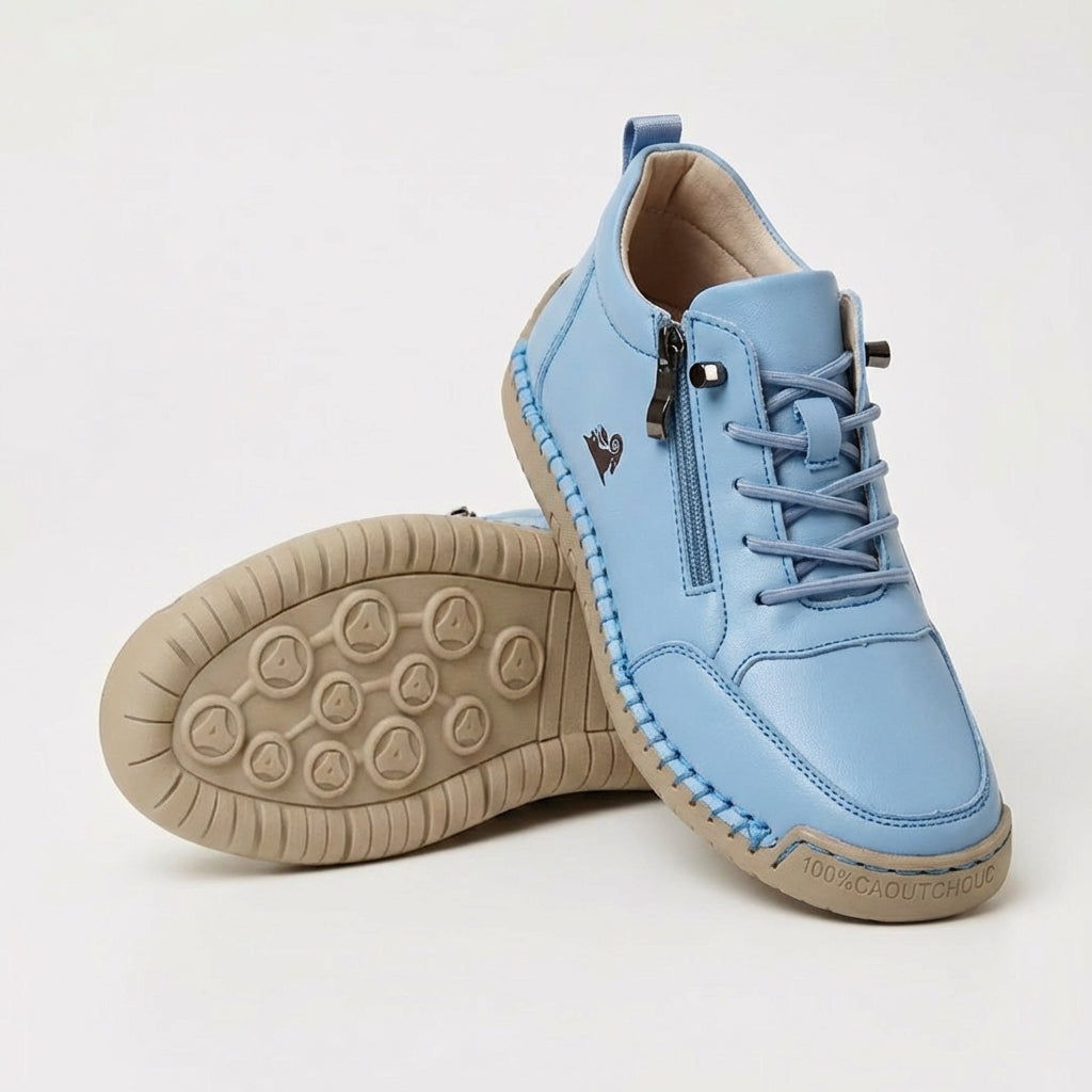 Zapatillas ortopédicas mujer con cremallera cómodas