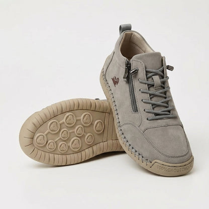 Zapatillas ortopédicas mujer con cremallera cómodas