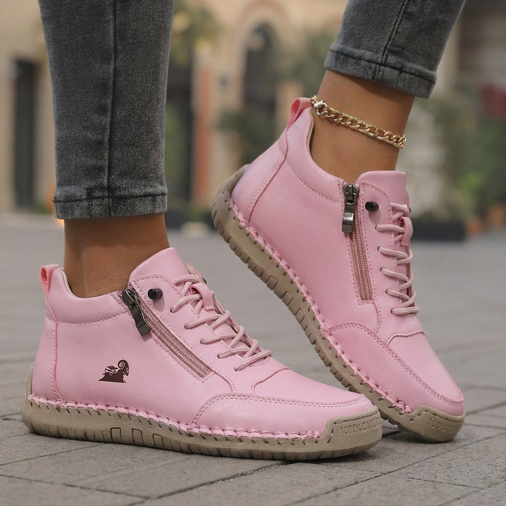 Zapatillas Mujer Ortopédicas Cremallera Ligeras Cómodas