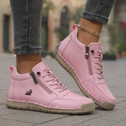 Zapatillas Mujer Ortopédicas Cremallera Ligeras Cómodas