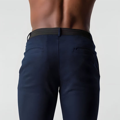 Pantalones chinos hombre elastico comodos corte moderno diario