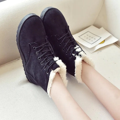 Botines Mujer Impermeables Invierno Plataforma