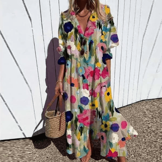 Vestido Mujer Ligero Bohemio Estilo Verano Festival - Mavetta