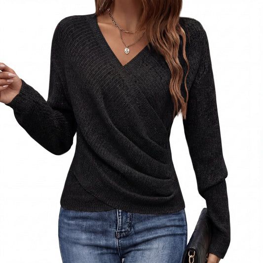 Jersey mujer tejido suave manga larga cómodo - Mavetta