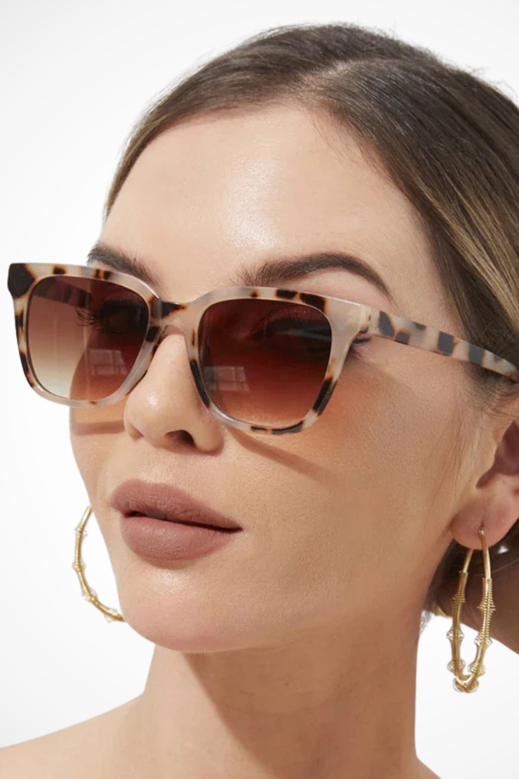 Gafas de sol mujer Montura carey Cuadradas oversize