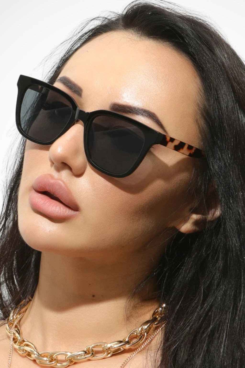Gafas de sol mujer Montura carey Cuadradas oversize