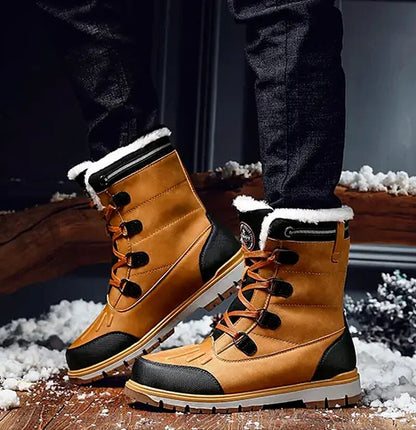 Botas invierno hombre con forro cálido suela antideslizante