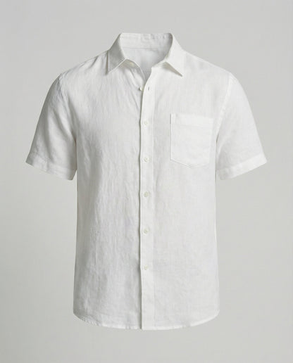 Camisa hombre manga corta estampado tropical estilo hawaiano - Mavetta