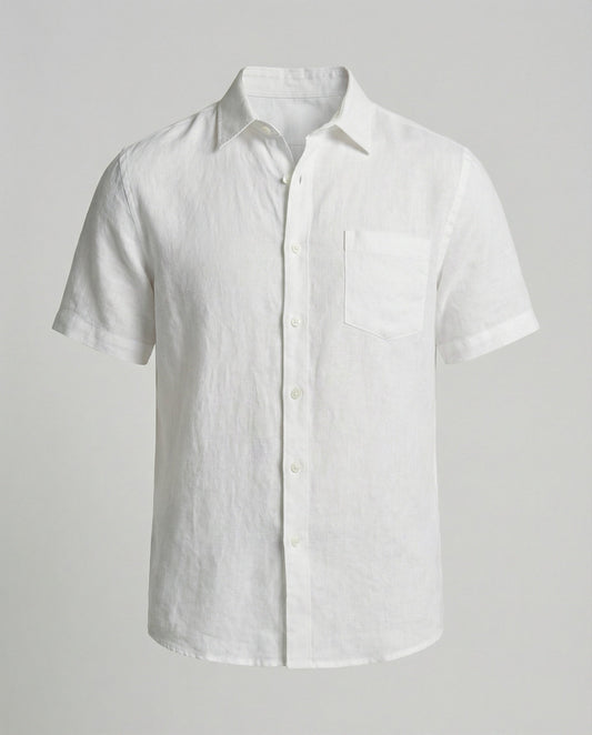 Camisa hombre manga corta estampado tropical estilo hawaiano - Mavetta