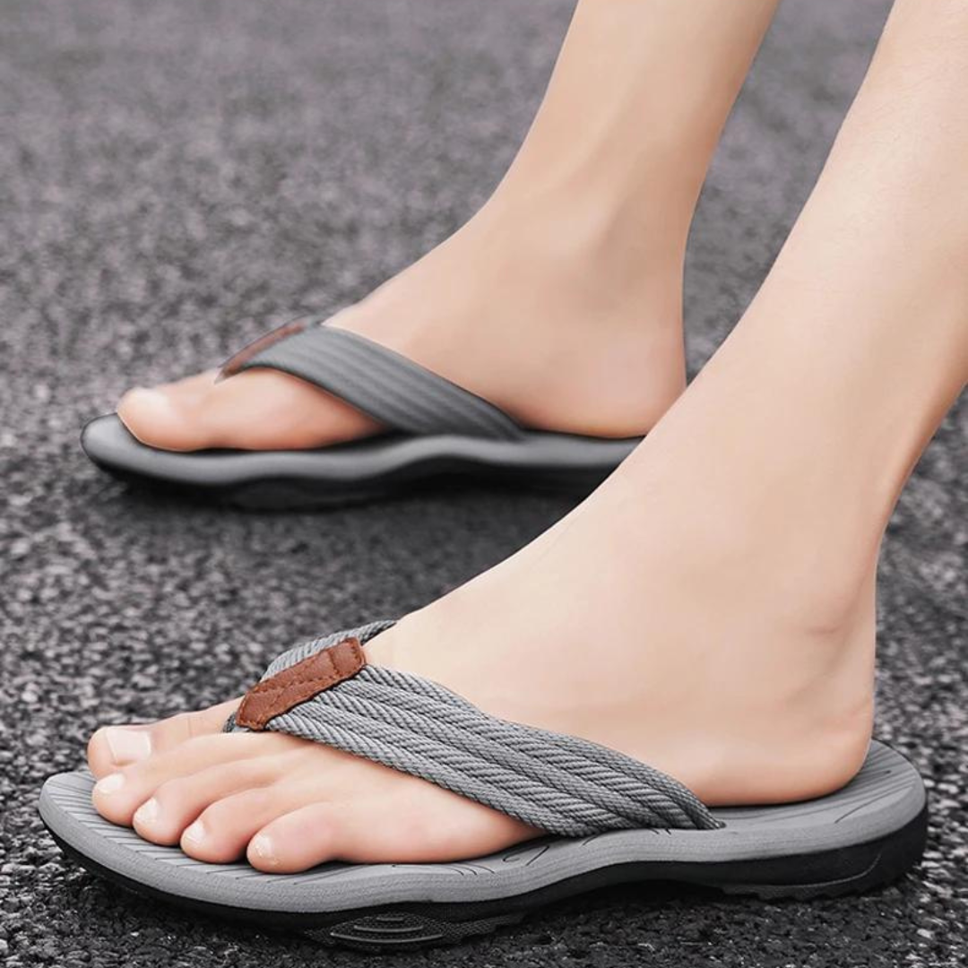 Chanclas Dedo Hombre Textura Tejida