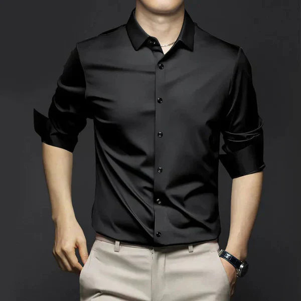 Camisa Hombre Elástica Primavera Corte Slim - Mavetta