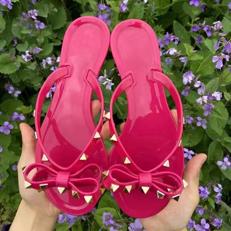 Chanclas Mujer Dedo con Tachuelas