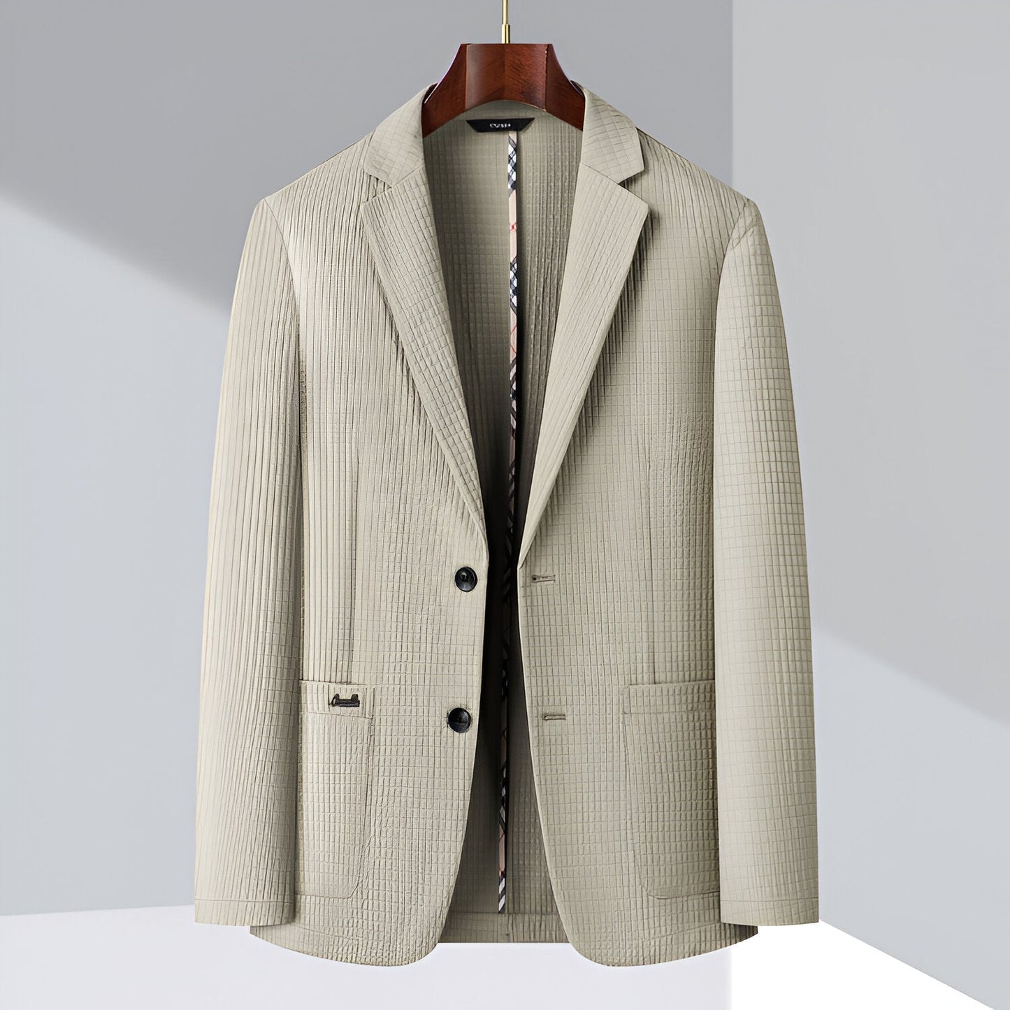 Blazer Hombre Estructurada Slim Fit Clásico