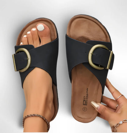Sandalias ortopédicas mujer con plantilla ergonómica ajuste cómodo
