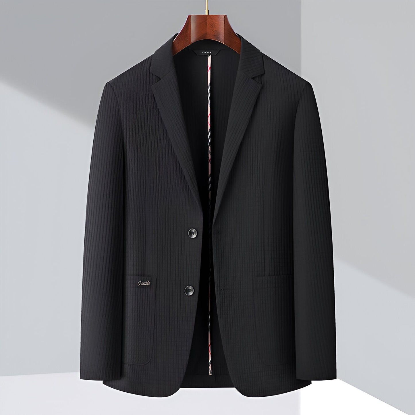 Blazer Hombre Estructurada Slim Fit Clásico