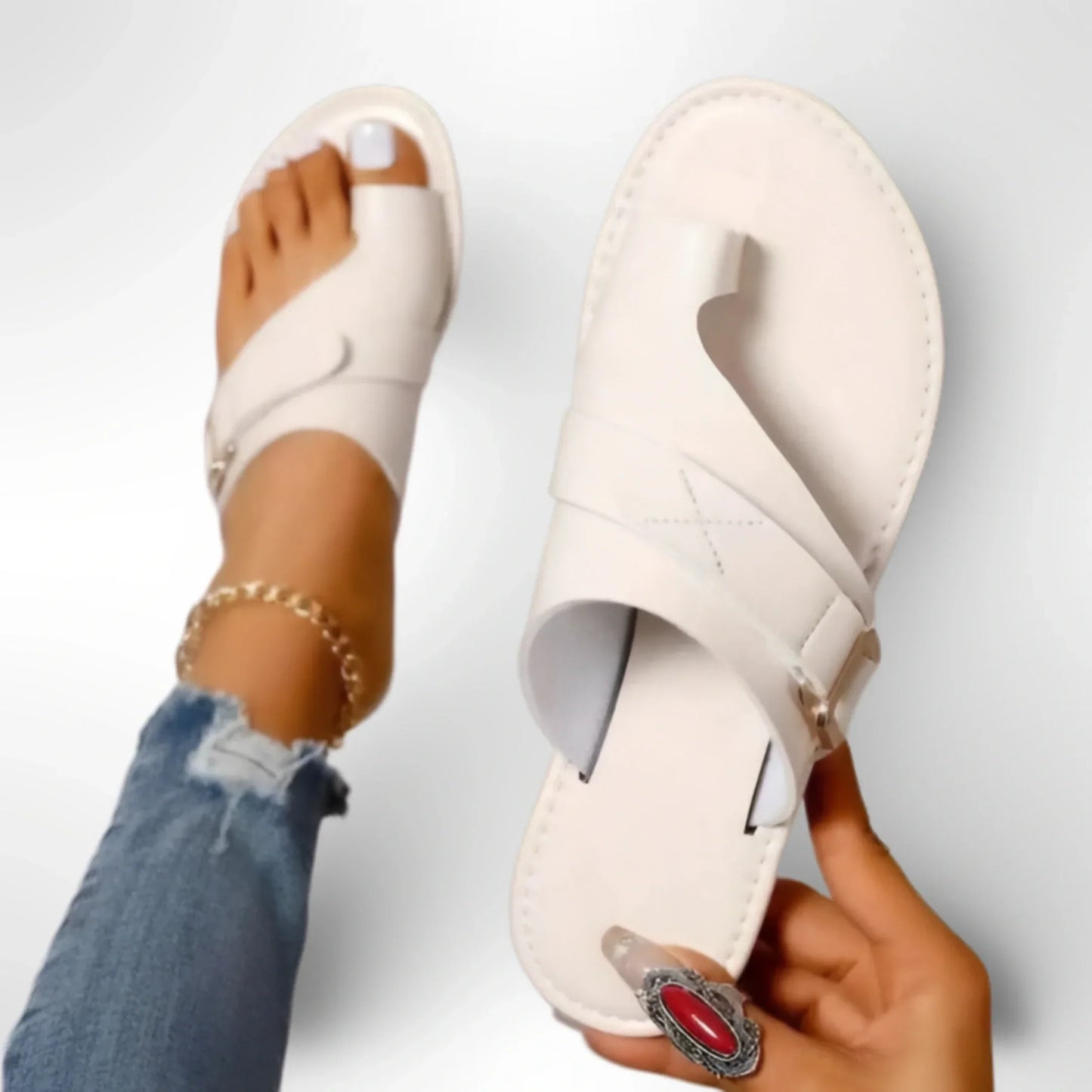 Sandalias Mujer Ortopédicas Comodas Diseño Funcional