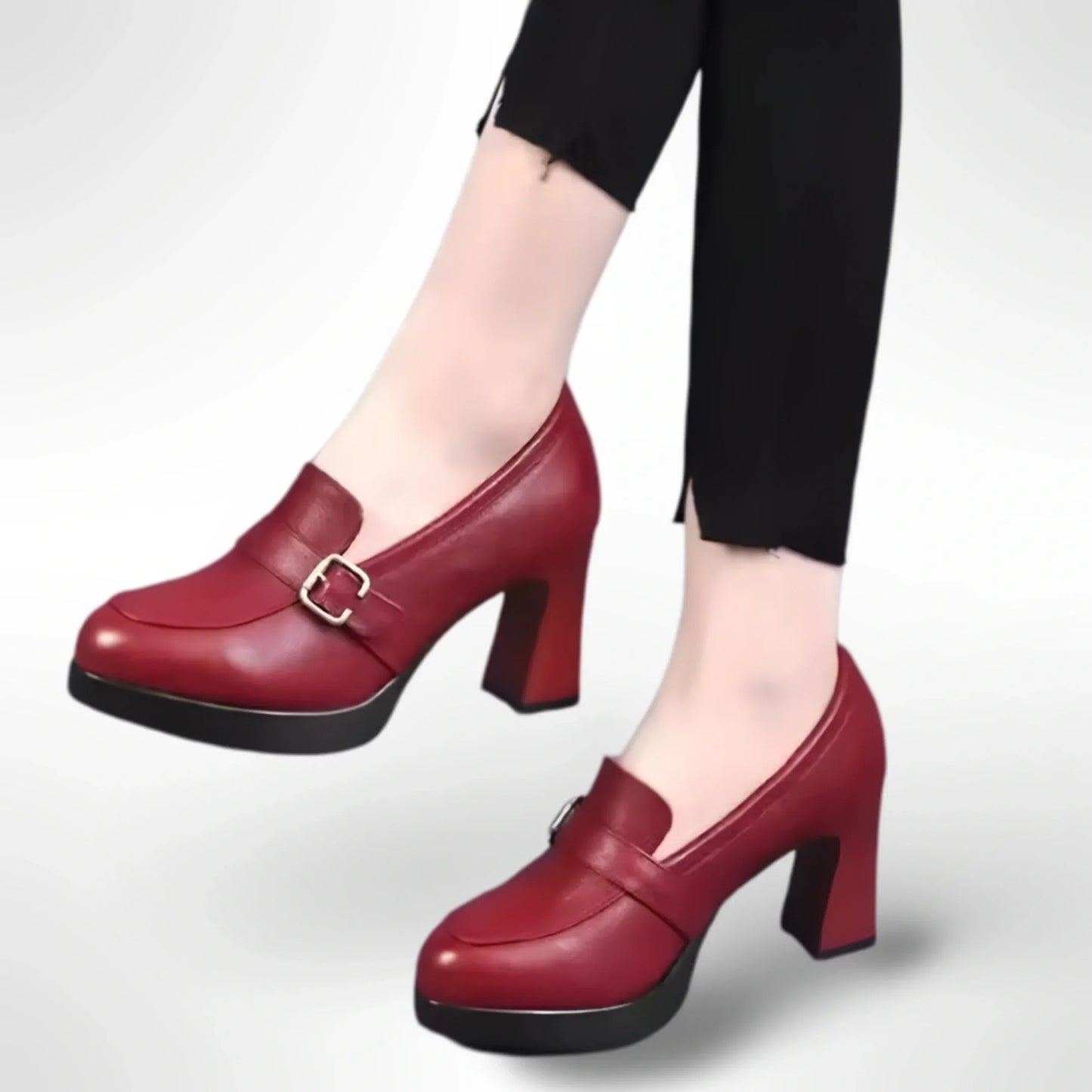 Zapatos Tacón Mujer Ortopédicos Comodos Ajuste Ergonómico