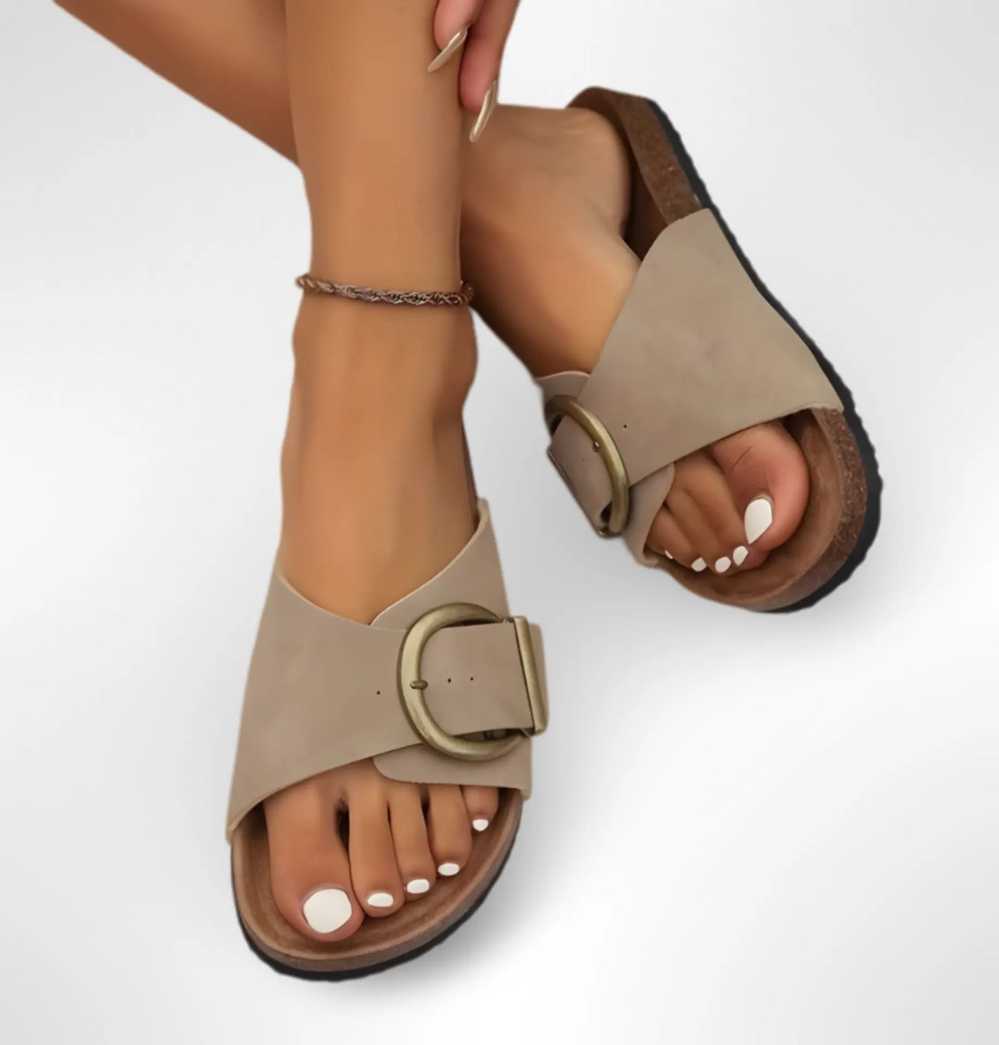 Sandalias ortopédicas mujer con plantilla ergonómica ajuste cómodo