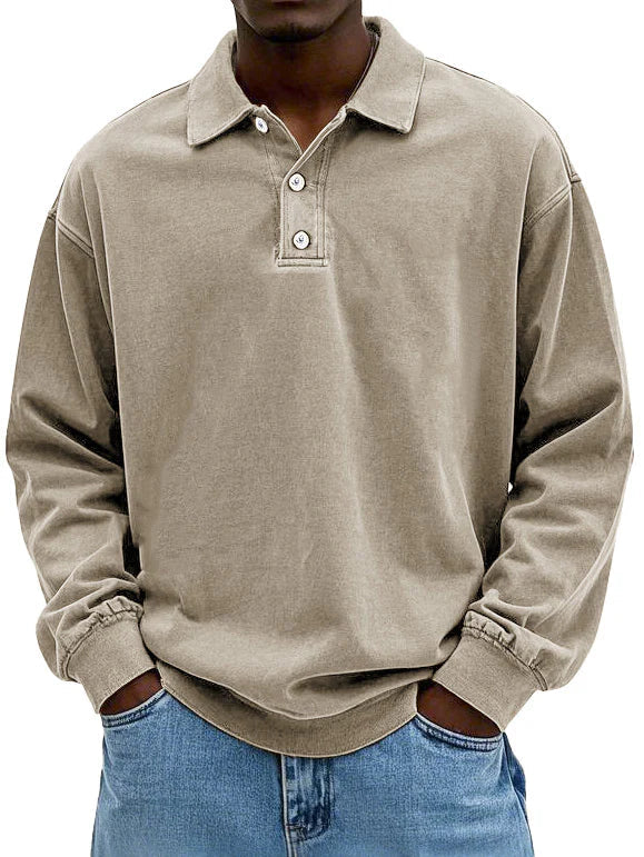 Jersey Hombre Transpirable Confortable Corte Casual