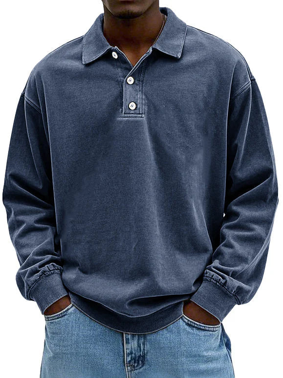 Jersey Hombre Transpirable Confortable Corte Casual