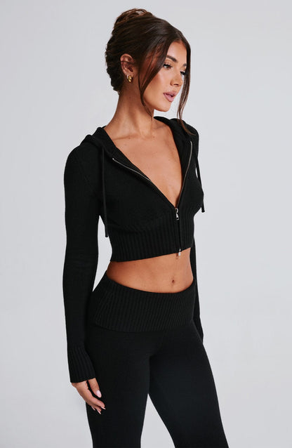 Chaqueta Mujer de Tela Suave Corte Relajado