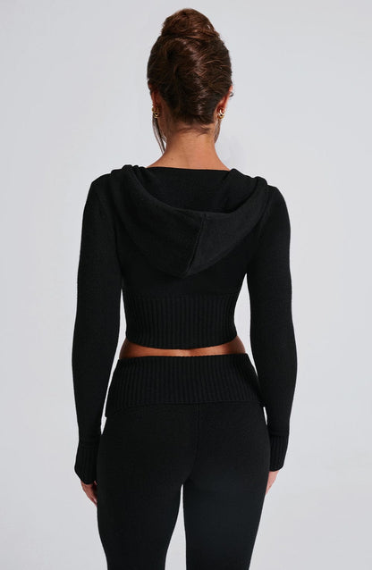 Chaqueta Mujer de Tela Suave Corte Relajado