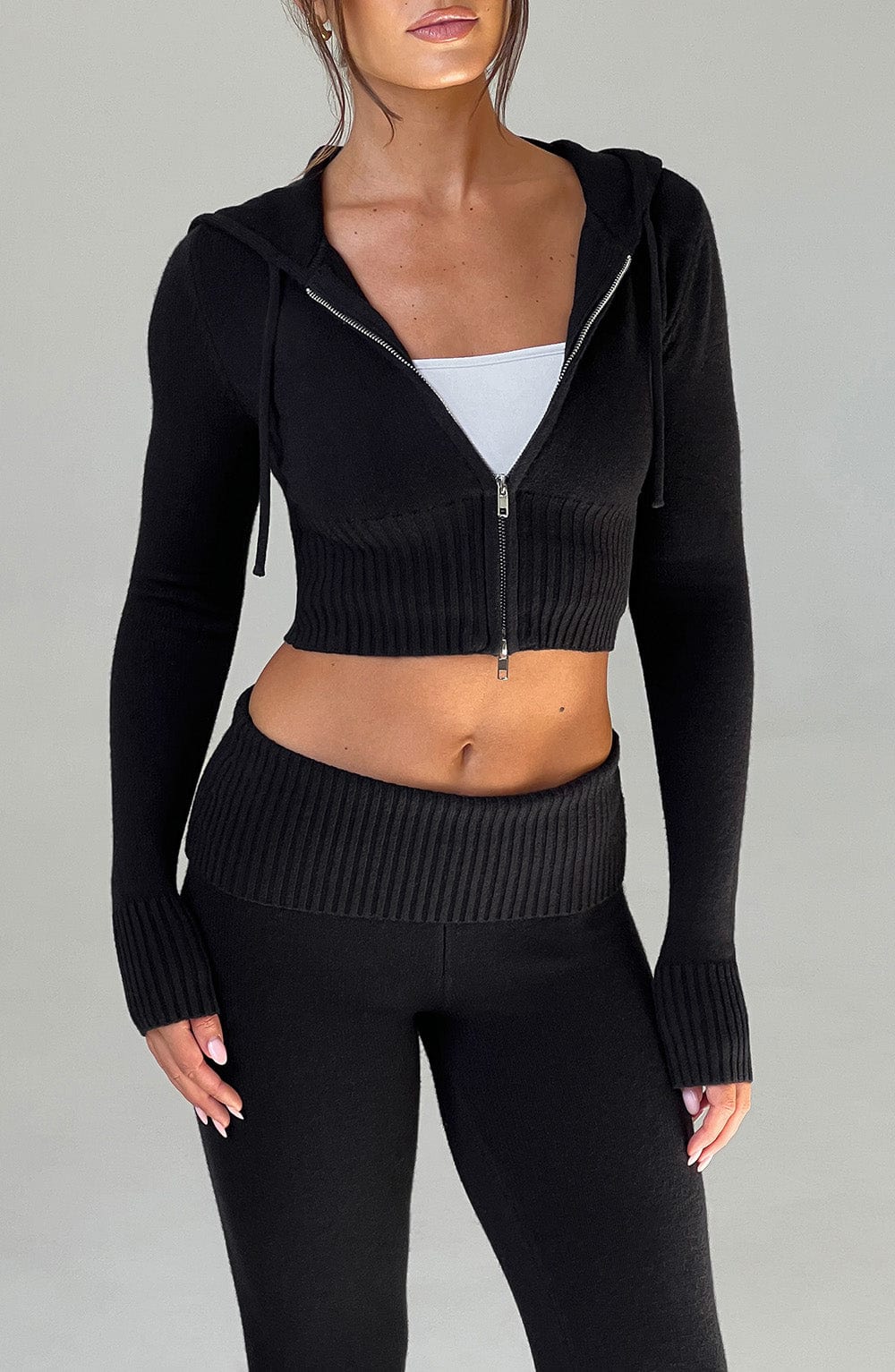 Chaqueta Mujer de Tela Suave Corte Relajado
