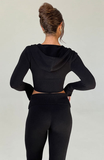 Chaqueta Mujer de Tela Suave Corte Relajado