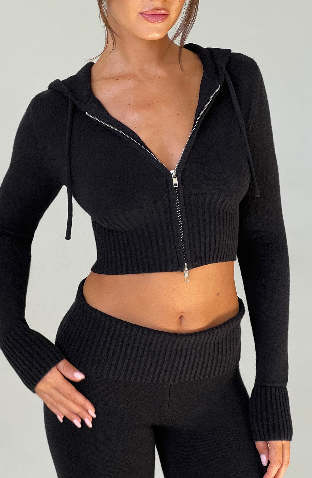 Chaqueta Mujer de Tela Suave Corte Relajado